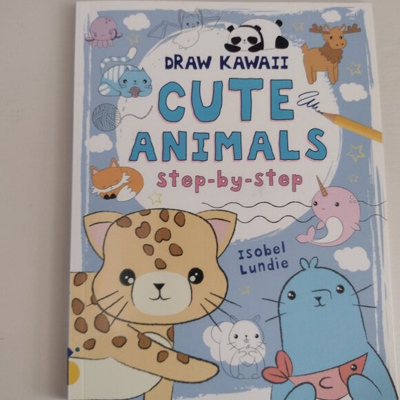 NEW Draw Kawaii animals book - Ships fast! - Picture 1 of 3